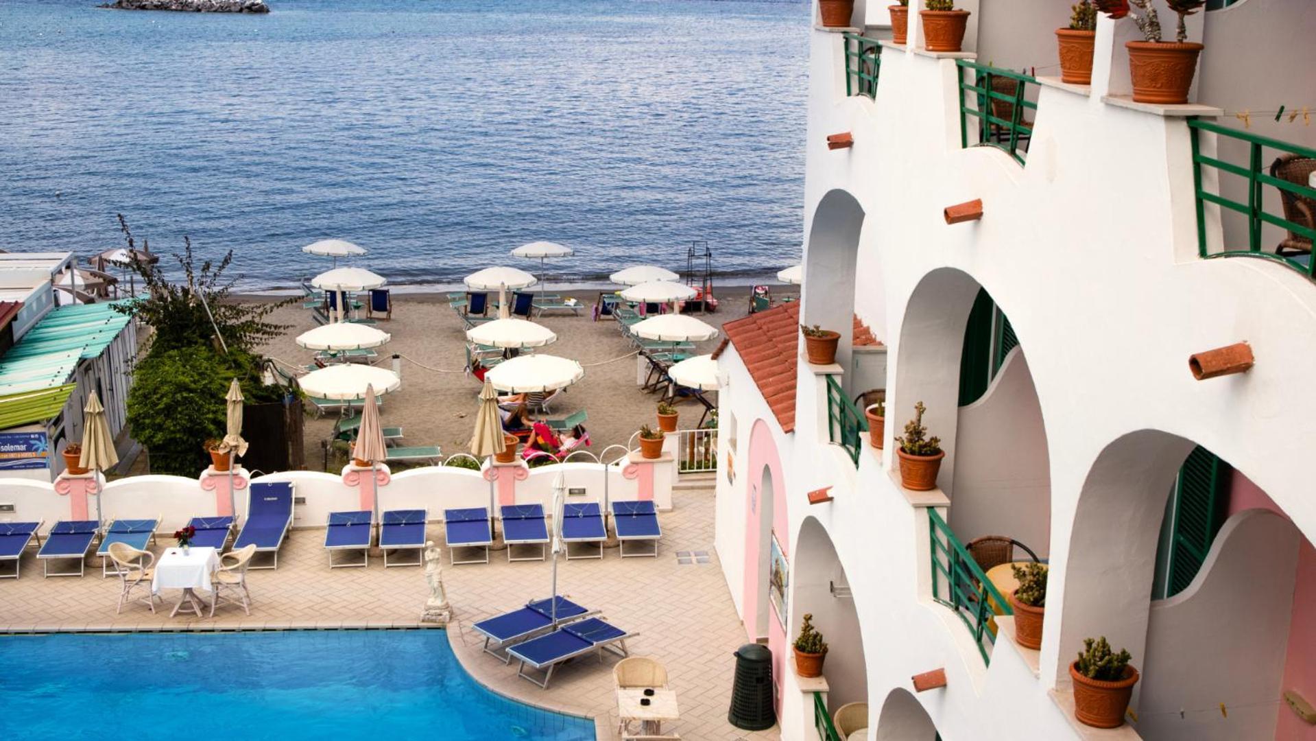 Hotel Solemare Beach & Beauty Spa Ischia Dış mekan fotoğraf